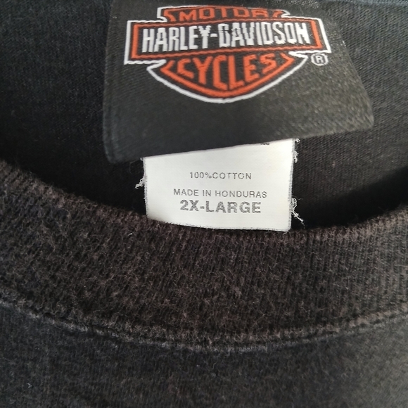 Harley Davidson T-Shirt Tank Alaska Kenai Peninsula 2012 Sleeveless 2X Biker - Picture 8 of 11